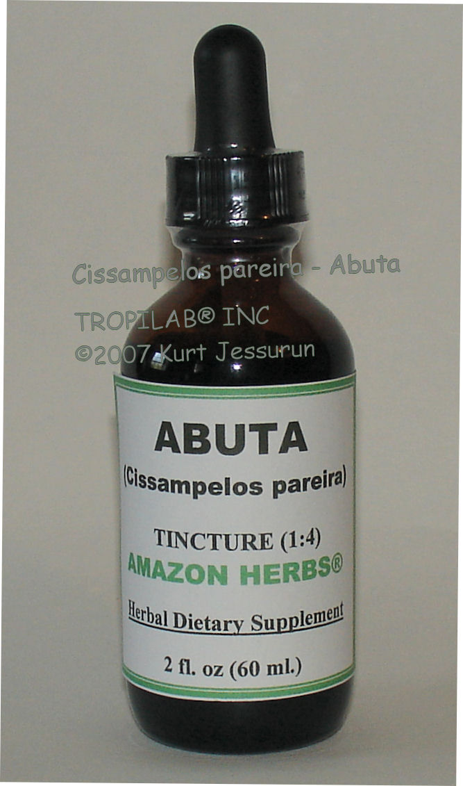 Cissampelos pareira - Abuta tincture