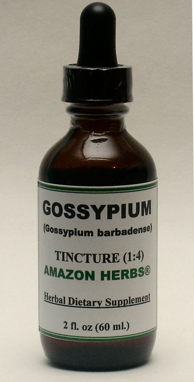 Gossypium barbadense - Sea Island cotton tincture, only for US$18.65 per 2 fl oz.